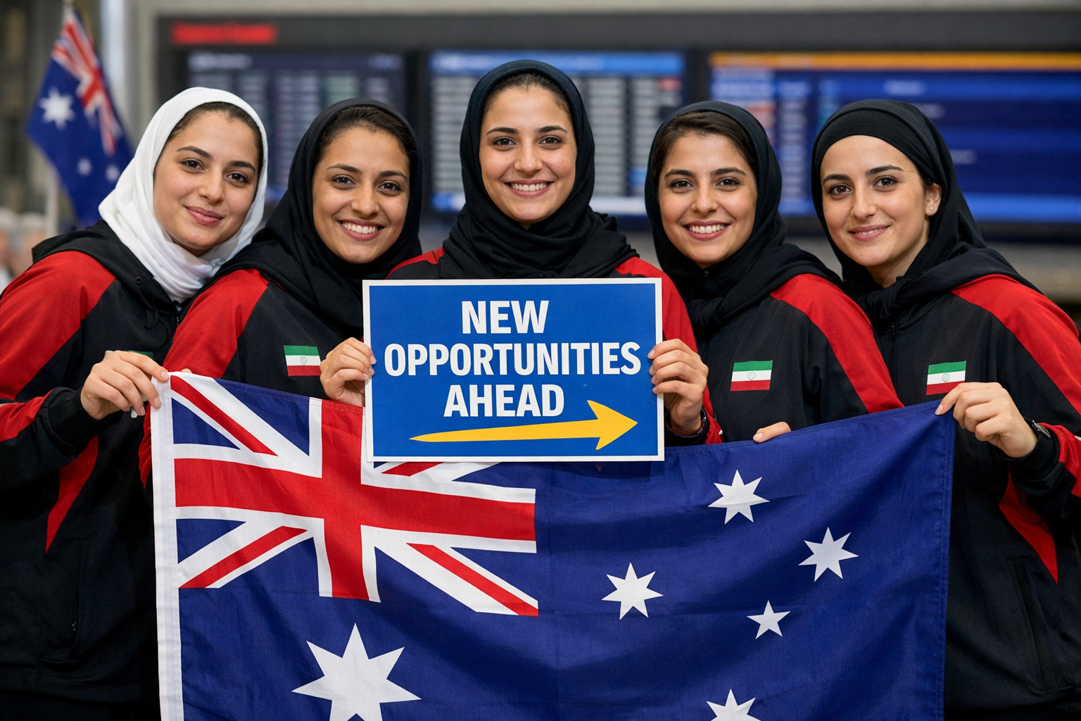 Iranian Women Footballers Granted Humanitarian Visas in Australia: A Story of Talent, Safety, and Global Opportunity thumbnail