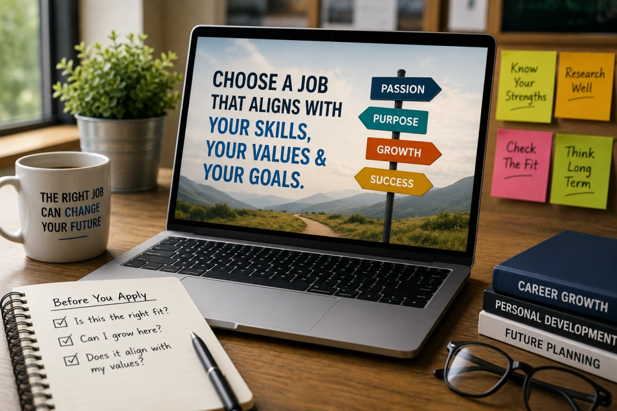 How to Choose the Right Job Before You Apply - blog image
